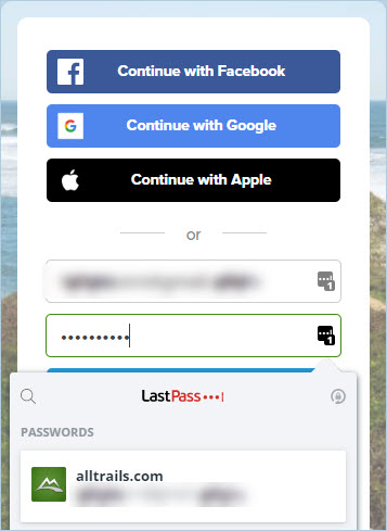 lastpass share password with family